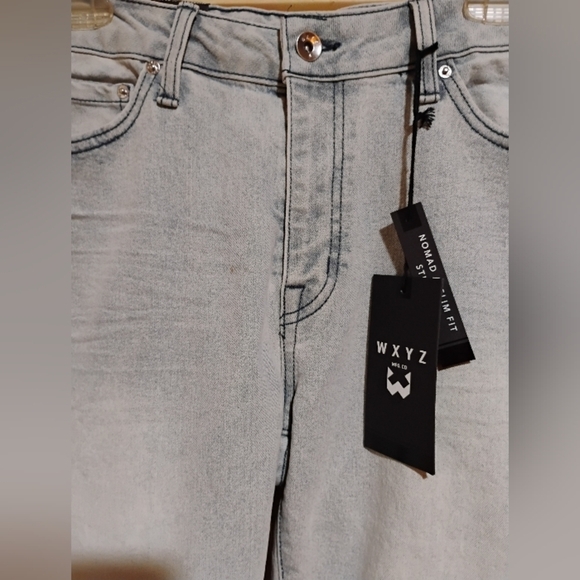 New With Tags WXYZ Jeans 32 Waist 30 Long Nomad Slim Fit Stretch Jeans - Picture 7 of 12